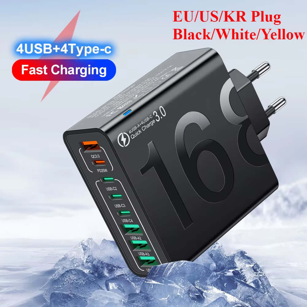High-Speed Multi-Port USB-C Charger
