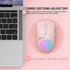 Wired RGB Backlit Honeycomb Shell Gaming Mouse