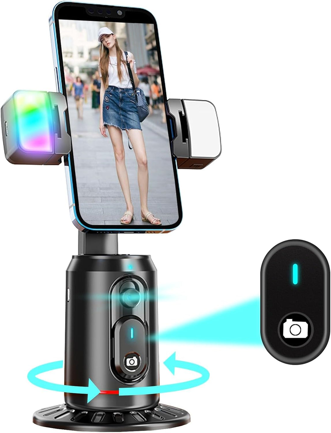 AI-Powered 360 Smart Face Tracking Phone Holder